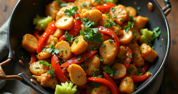 🔥 Easy Gluten-Free Chicken & Veggie Stir-Fry Recipe